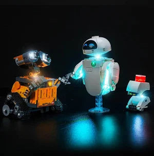 LEGO 43279 Wall-E e EVE - Set Disney da Costruire