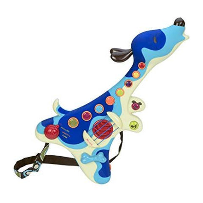 B. Woofer (Chitarra Hound Dog) – Una chitarra a forma di cane
