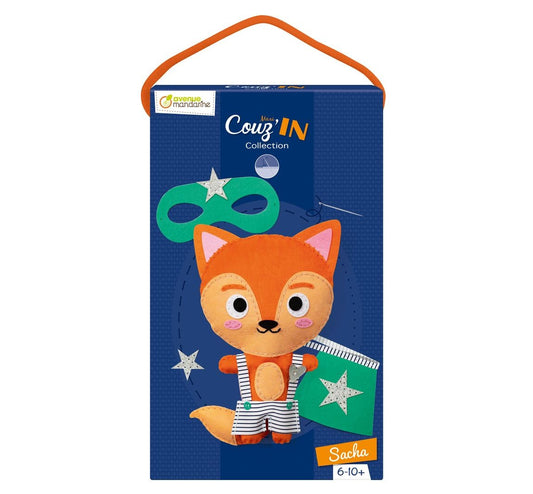 Avenue Mandarine Naaien Knutselpakket Maxi Couz'in Fox Sacha