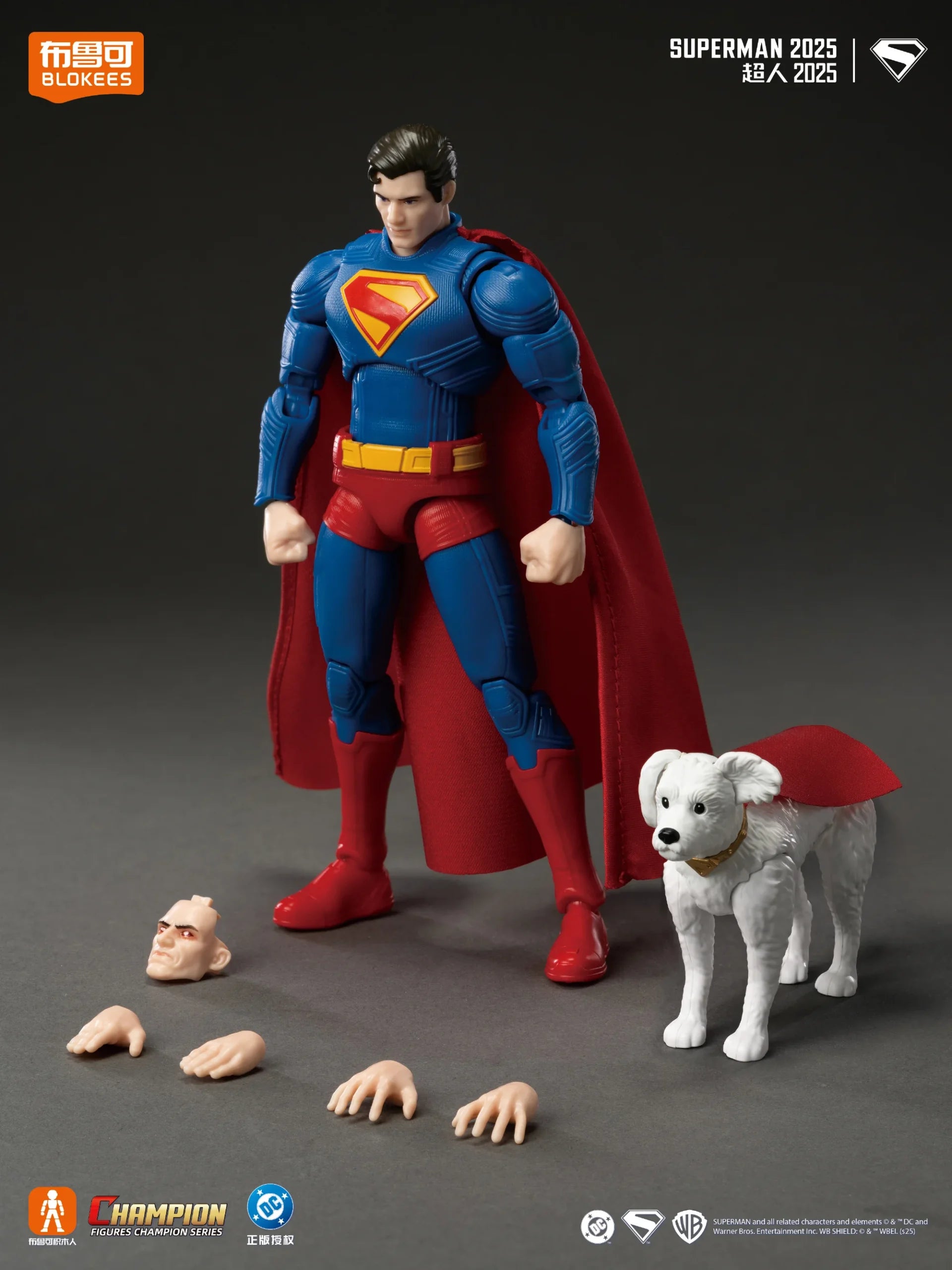 Blokees DC Hero Superman 2025 Champion Class 01 Model Kit