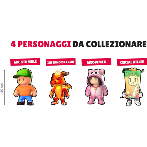 Mini peluche Mr Stumble guys