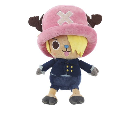 One Piece Peluche Figura Chopper X Sanji 25 Cm