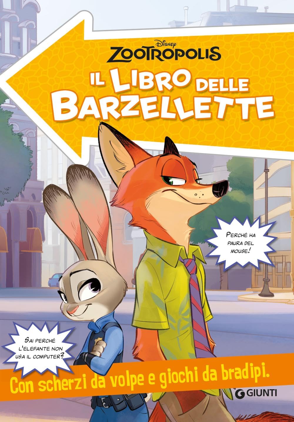 Disney Libri - Zootropolis. Il Libro Delle Barzellette Con Scherzi E Giochi