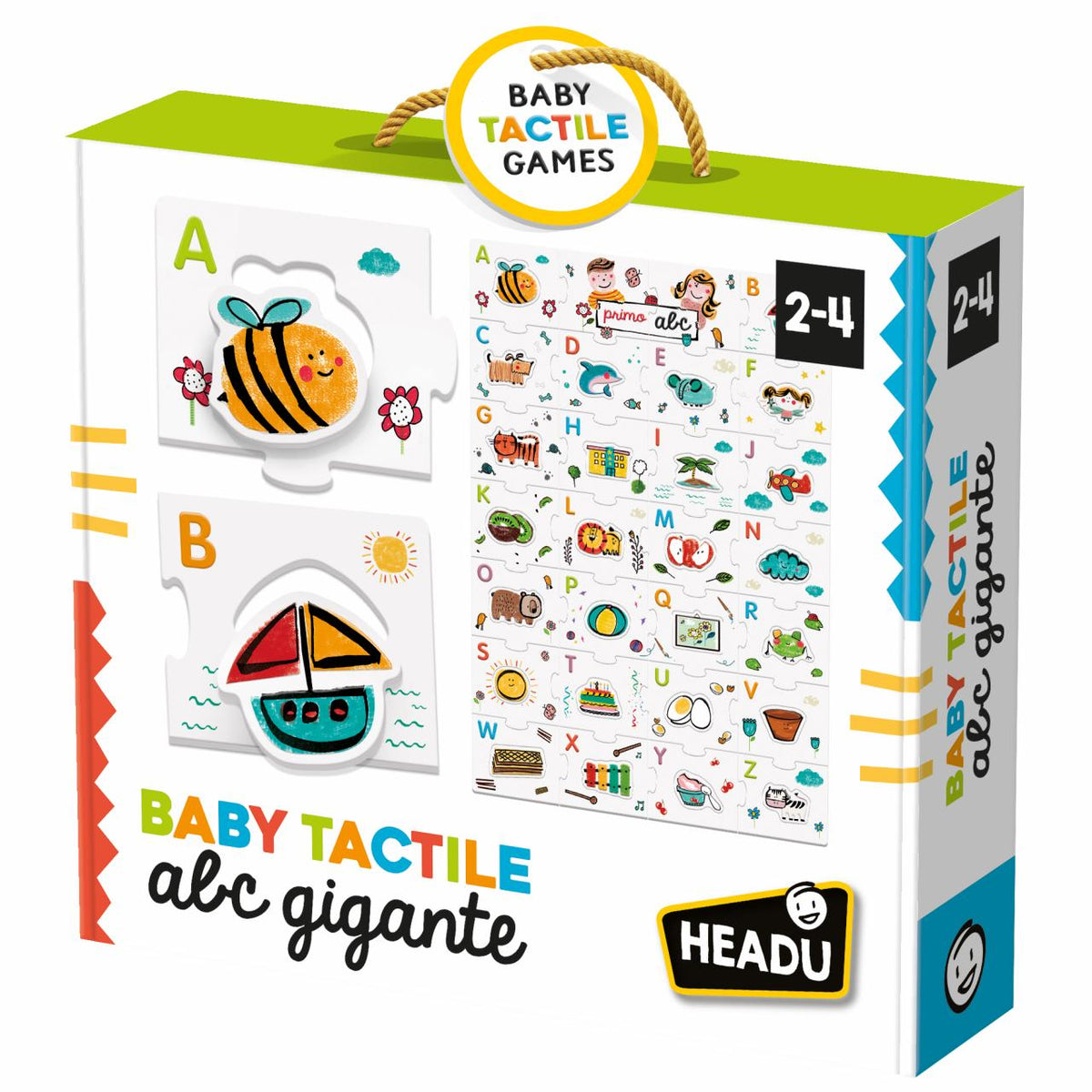 Baby Tactile Abc Gigante - HEADU