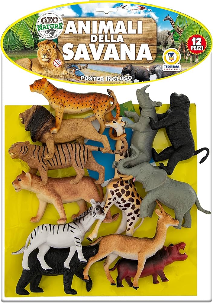Teorema Geo Nature - Animali Dell'Africa - Busta Assortimento
