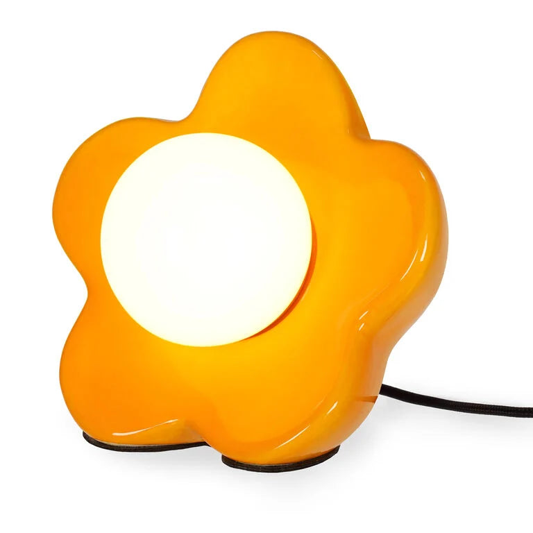 Legami Lampada Led da Tavolo Flower Power Shiny Orange