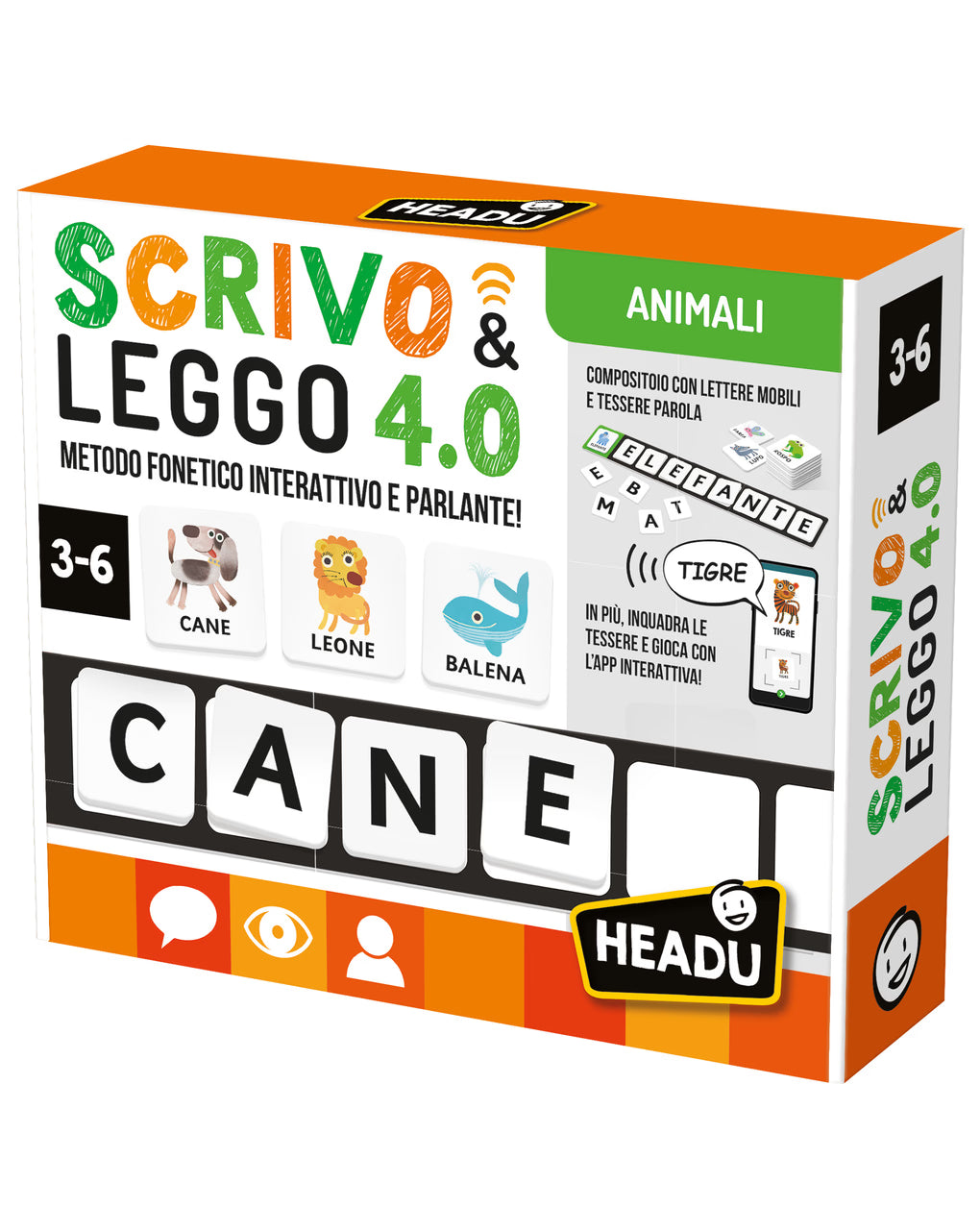 Headu Scrivo & Leggo 4.0 Animali