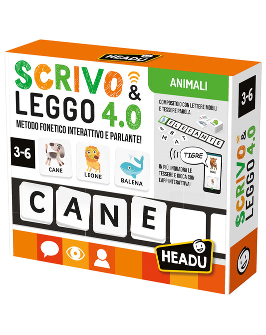 Headu Scrivo & Leggo 4.0 Animali