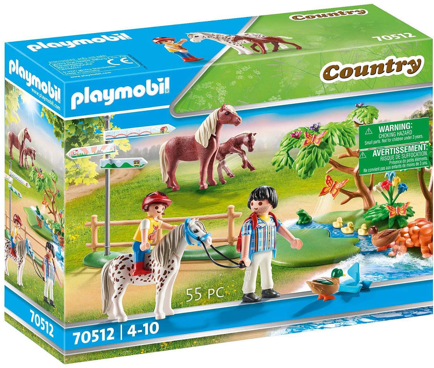 70512 Passeggiata Con I Pony Playmobil - toysvaldichiana.it