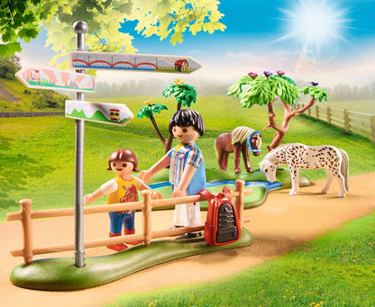 70512 Passeggiata Con I Pony Playmobil - toysvaldichiana.it