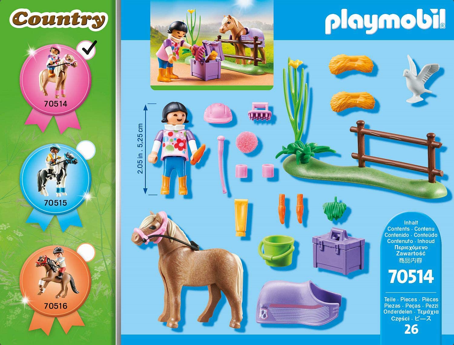 70514 Pony Icelandic Playmobil - toysvaldichiana.it