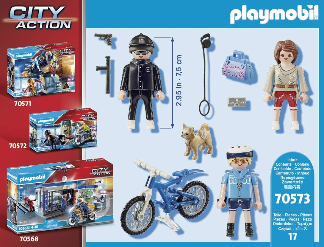 70573 Poliziotto In Bici E Borseggiatore - toysvaldichiana.it
