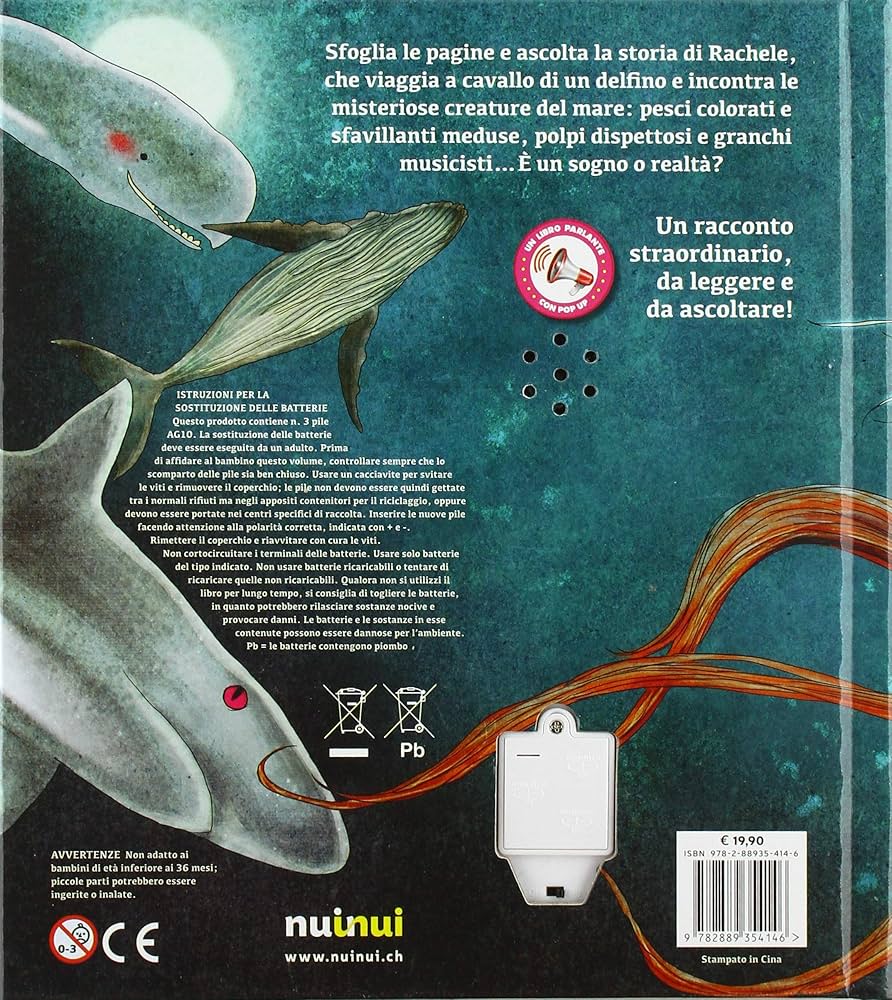Nuinui - Rachele E Il Mare. Libro Sonoro Pop-Up