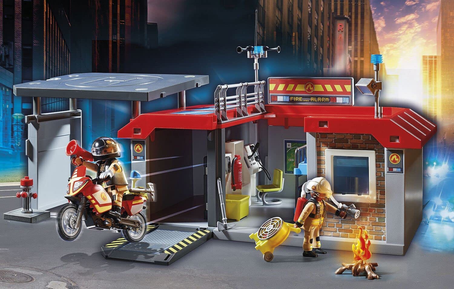 71193 Stazione Dei Vigili Del Fuoco  PLAYMOBIL - toysvaldichiana.it