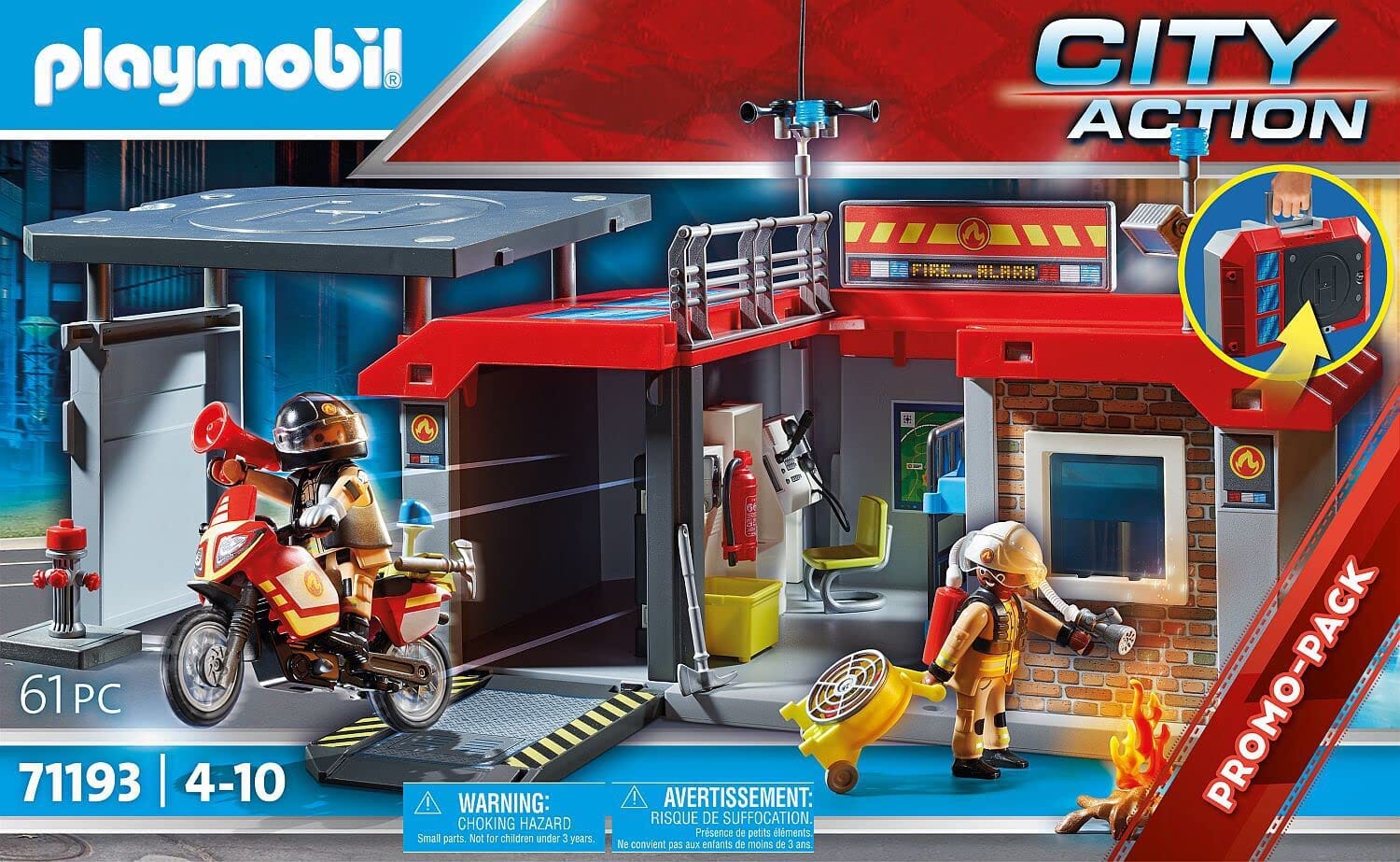 71193 Stazione Dei Vigili Del Fuoco  PLAYMOBIL - toysvaldichiana.it