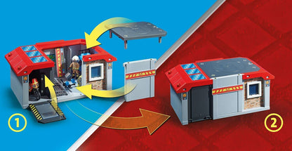 71193 Stazione Dei Vigili Del Fuoco  PLAYMOBIL - toysvaldichiana.it