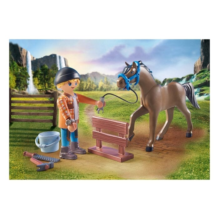 71357 MANISCALCO CON CAVALLO - - toysvaldichiana.it