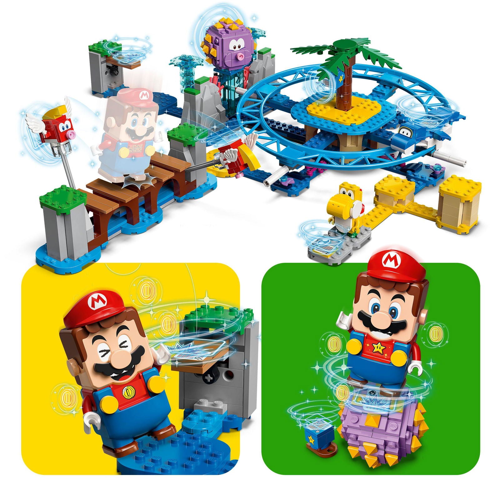 71398 Lego Super Mario Lungomare Di Dorrie – Pack Di Espansione - toysvaldichiana.it