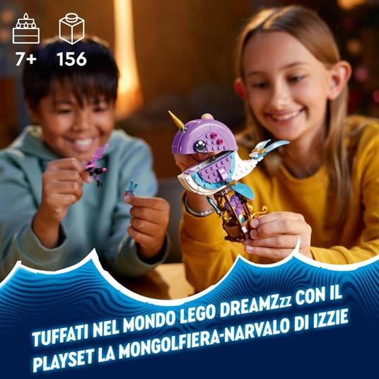71472 LA MONGOLFIERA-NARVALO LEGO 
