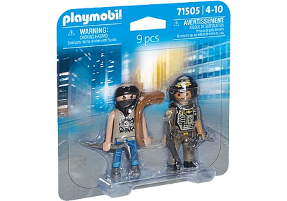 Playmobil 71505 Duo Pack Poliziotto e ladro
