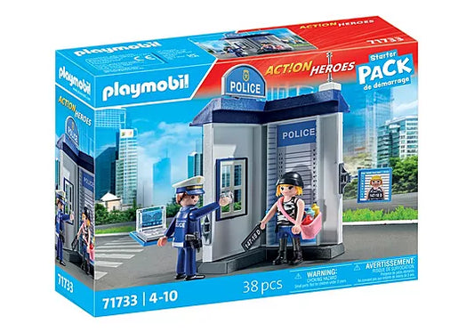 Playmobil 71733 IStarter Pack Interrogatorio della polizia