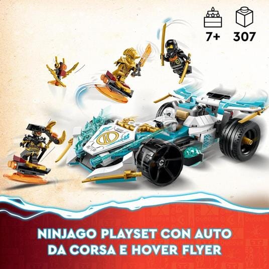 71791 AUTO DA CORSA SPINJITZU LEGO 