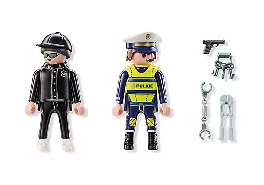 Playmobil 71804 DuoPack Poliziotto e scassinatore