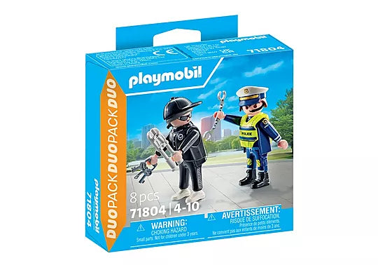 Playmobil 71804 DuoPack Poliziotto e scassinatore