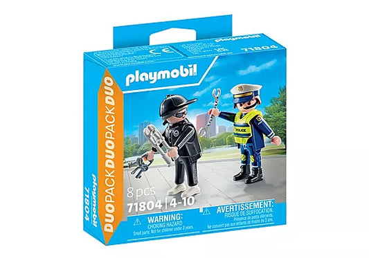 Playmobil 71804 DuoPack Poliziotto e scassinatore