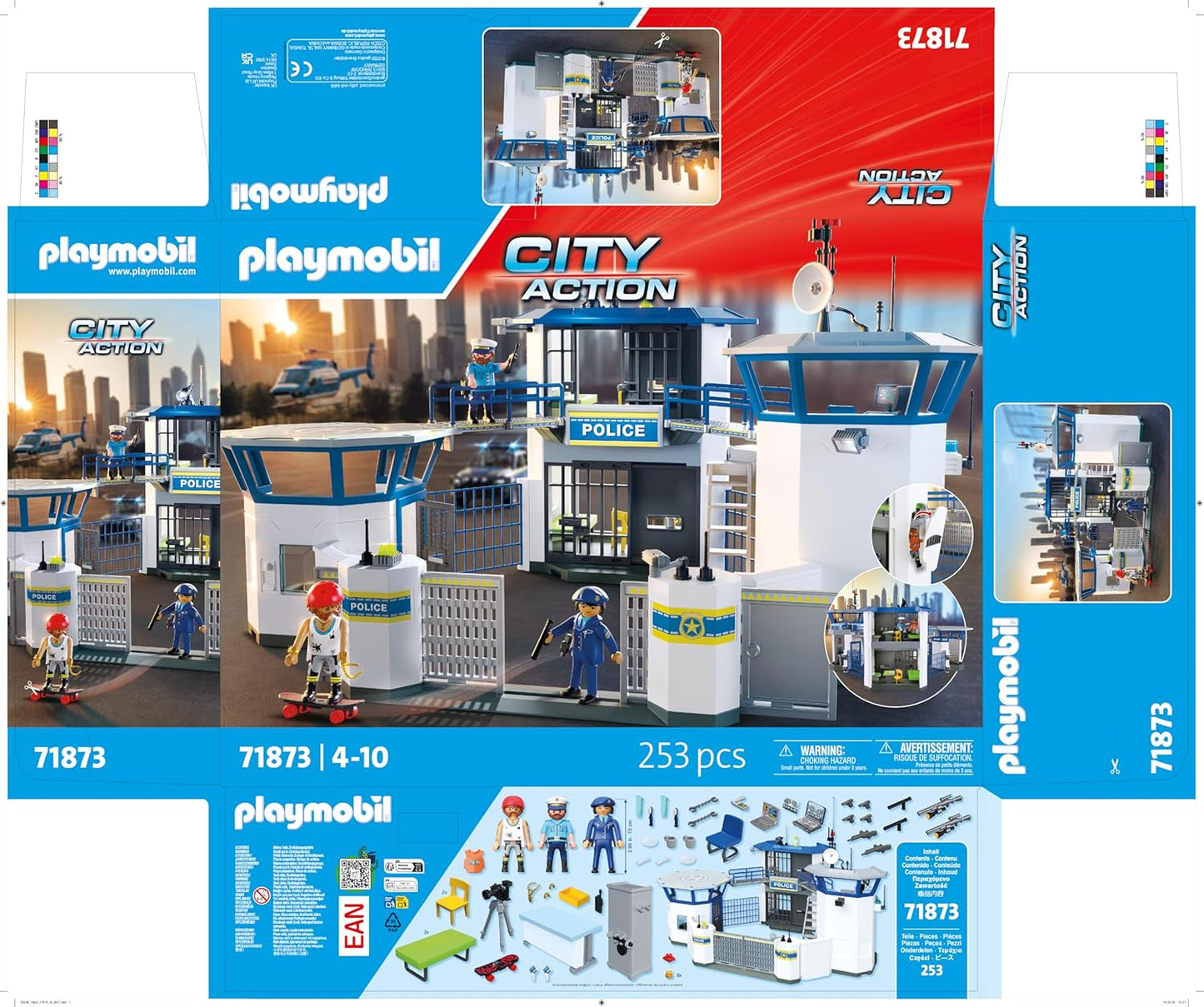 Playmobil 71873 Centrale Di Polizia