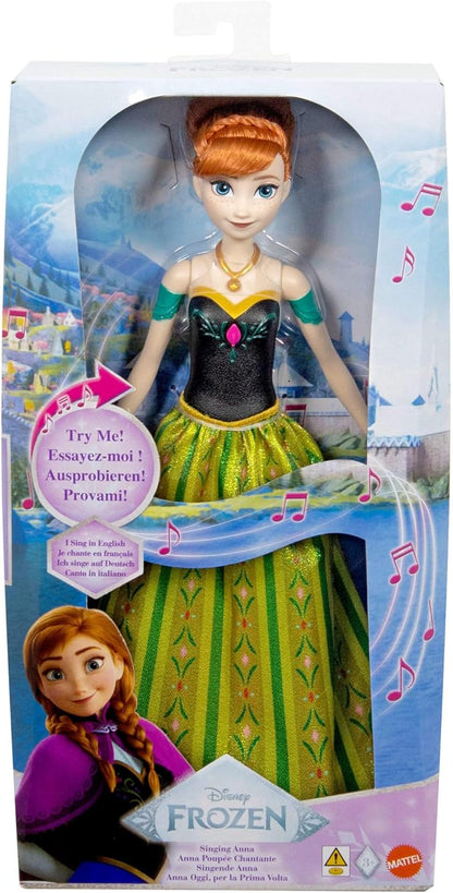 Mattel Disney Princess Frozen Anna Canta