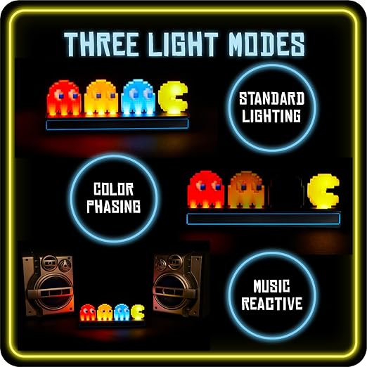 Paladone Lampada Pac-Man e Fantasma V2