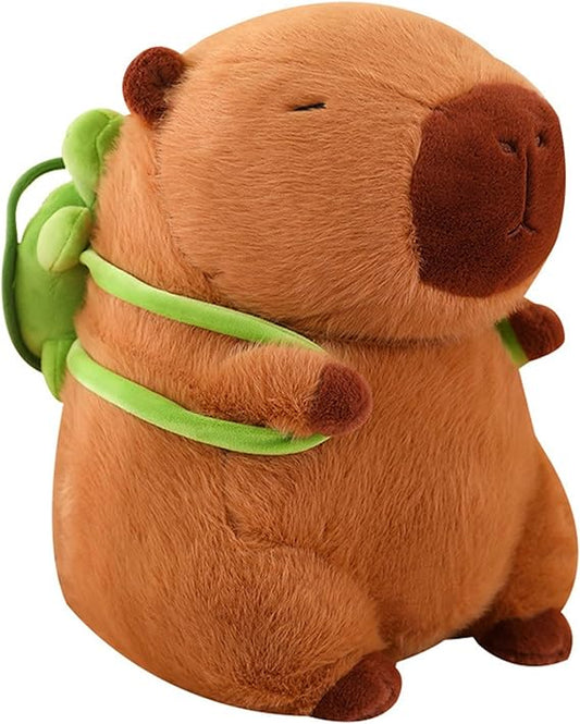 Peluche Capybara, peluche CapIbara con tartaruga zaino giocattolo  23cm