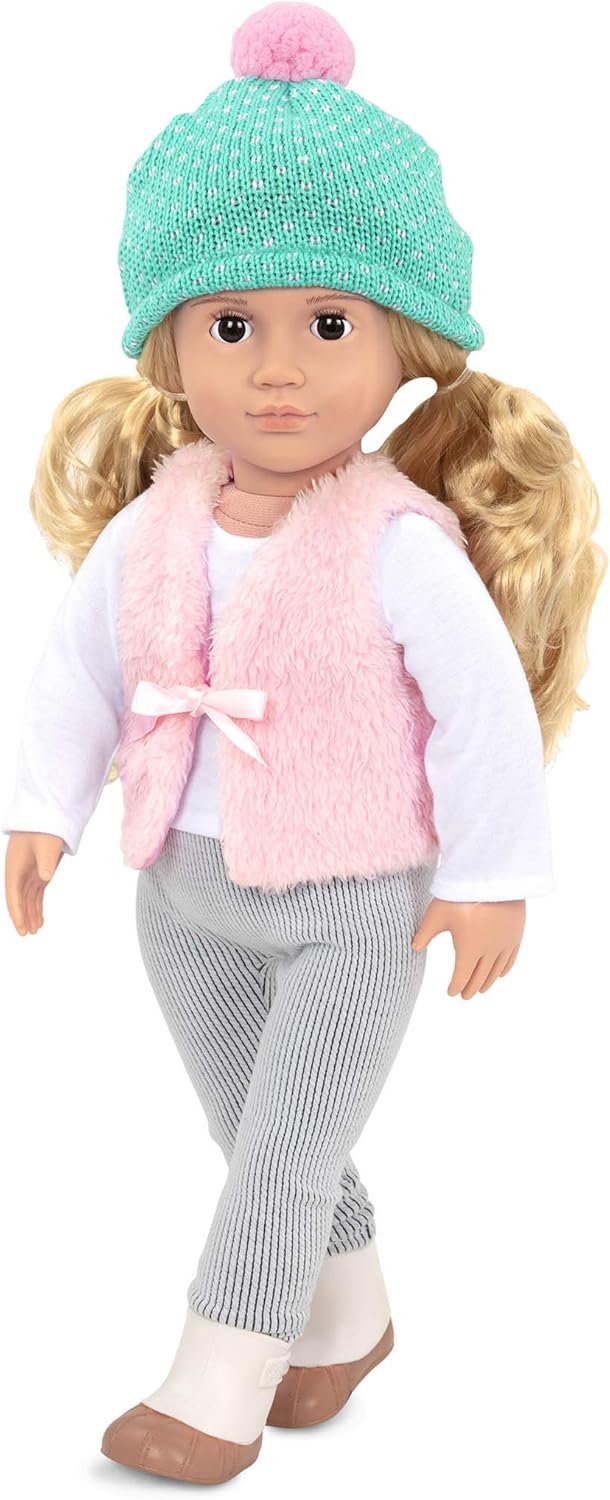 Our Generation - Abbigliamento classico – Gilet e cappello (Battat BD30389Z)