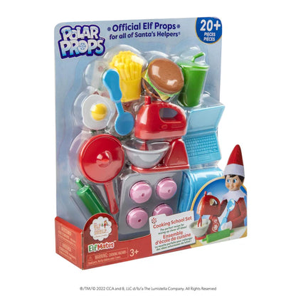 The Elf on the Shelf Polar Props: Cooking School Set - 20+ Piece Playset for Imaginative Holiday Fun