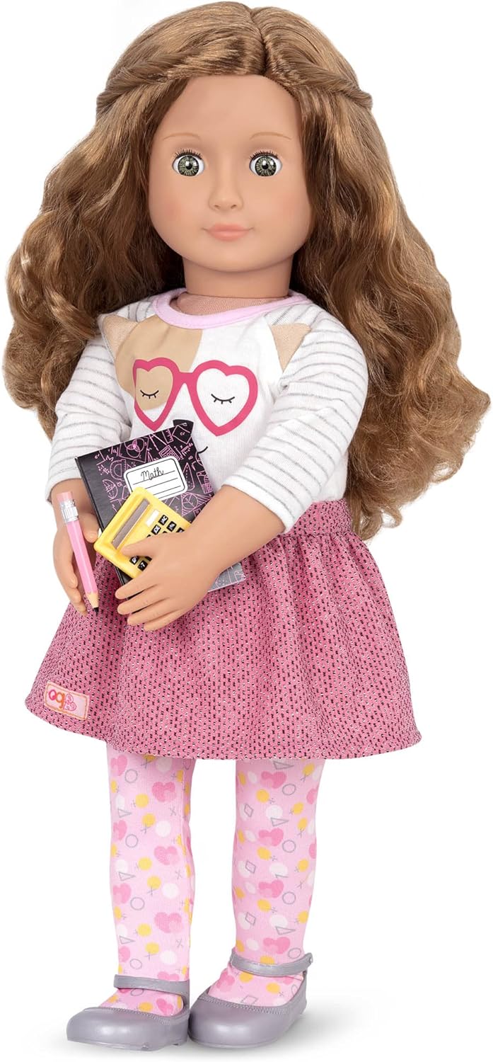 Our Generation - Completo Scolastico - Accessori per l'aula - Vestiti per Bambole da 46 cm -