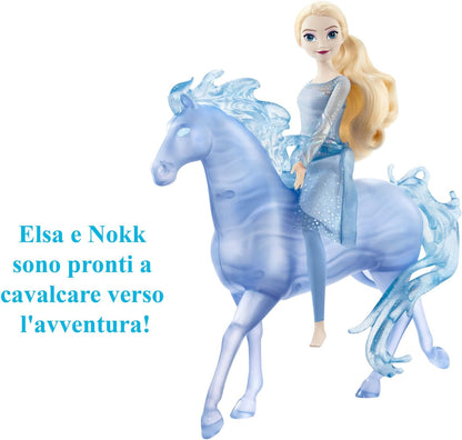 Mattel Disney Princess Elsa E Nokk  3+ Anni, HLW58