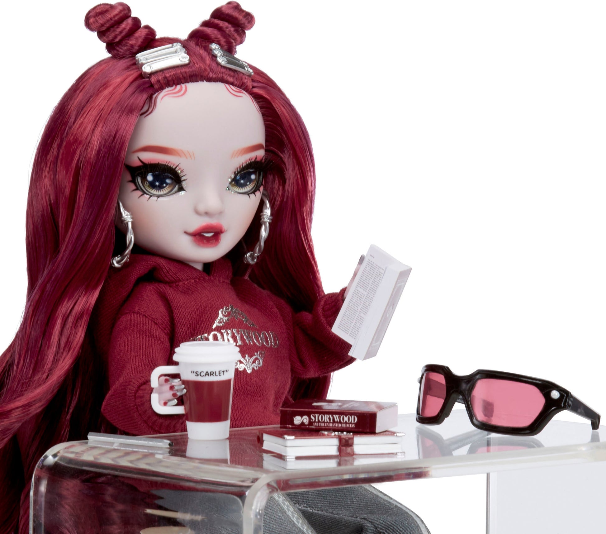 Rainbow High Shadow High Scarlett Rose Fashion Doll Rossa