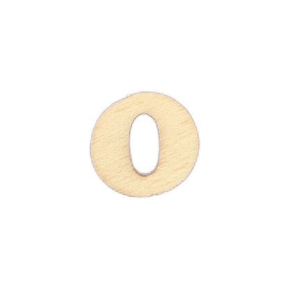 Holzbuchstabe O - Lettera In Legno