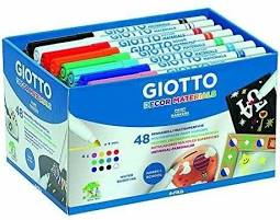 Giotto Décor Multisurface Art Markers - Set 48 Pennarelli