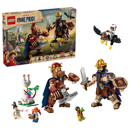 LEGO ONE PIECE Dorry contro Brogy – I Giganti di Little Garden