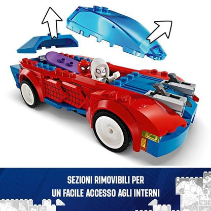76279 LEGO Auto da corsa di Spider-Man e Venom Goblin - toysvaldichiana.it