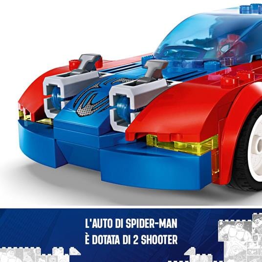 76279 LEGO Auto da corsa di Spider-Man e Venom Goblin - toysvaldichiana.it