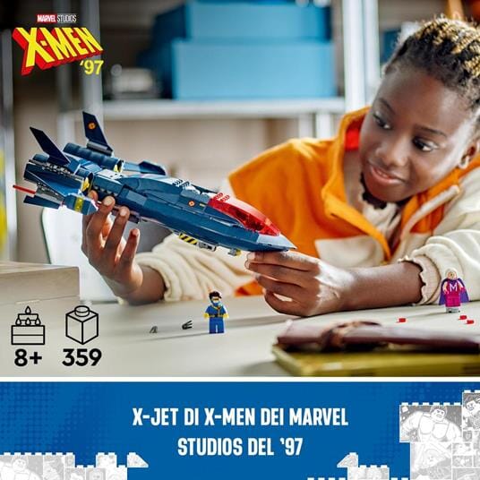 76281 LEGO Marvel X-Jet di X-Men - toysvaldichiana.it