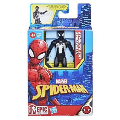 Marvel Symbiote Suit Spider-Man Action Figure 4 - Giocattolo