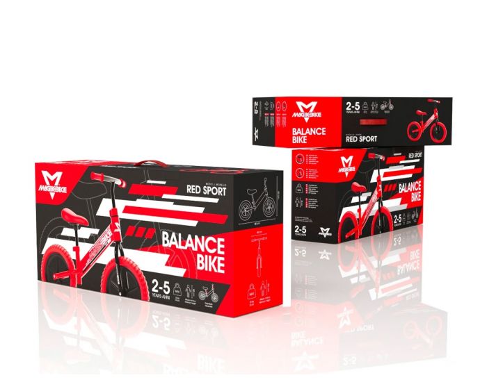 Bicicletta bakance bike Magikbike Evolution Rossa ITAB200