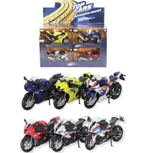 Top Cars Modellino Moto BMW S1000RR 2020 Scala 1:12