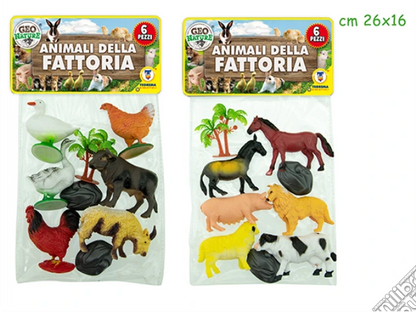 Teorema Geo Nature - Animali Della Fattoria 9 Pezzi Assortiti