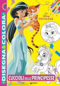 Walt Disney Principesse - Disegna & Colora Libro Gioco