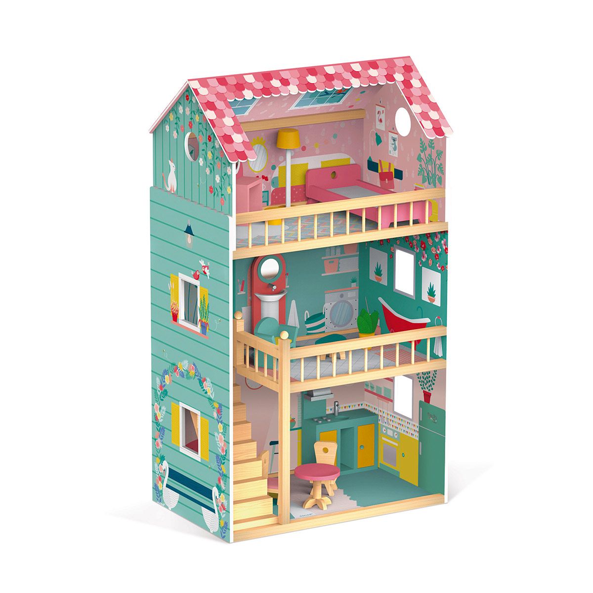 Janod Happy Day Doll's House